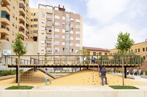 لنداسکیپ زمین بازی میدان سانتا ماریا